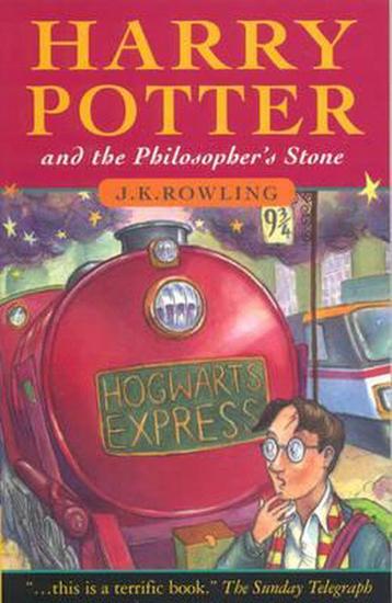 HARRY POTTER CHILD CVR 01 THE PHILOSOPHERS STONE beschikbaar voor biedingen