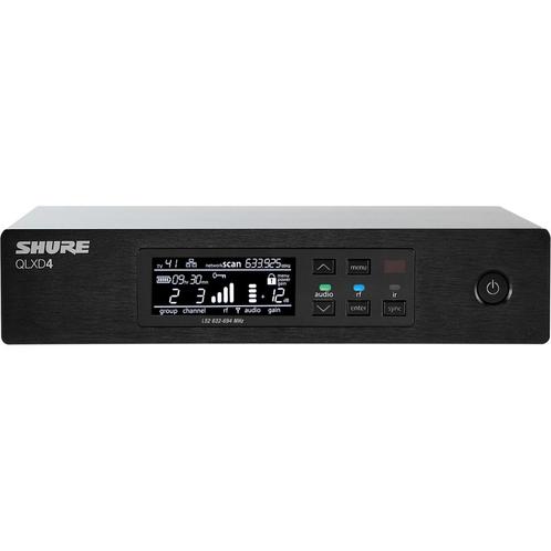 Shure QLXD4-K51 draadloze ontvanger (606 - 670 MHz), Muziek en Instrumenten, Microfoons, Verzenden