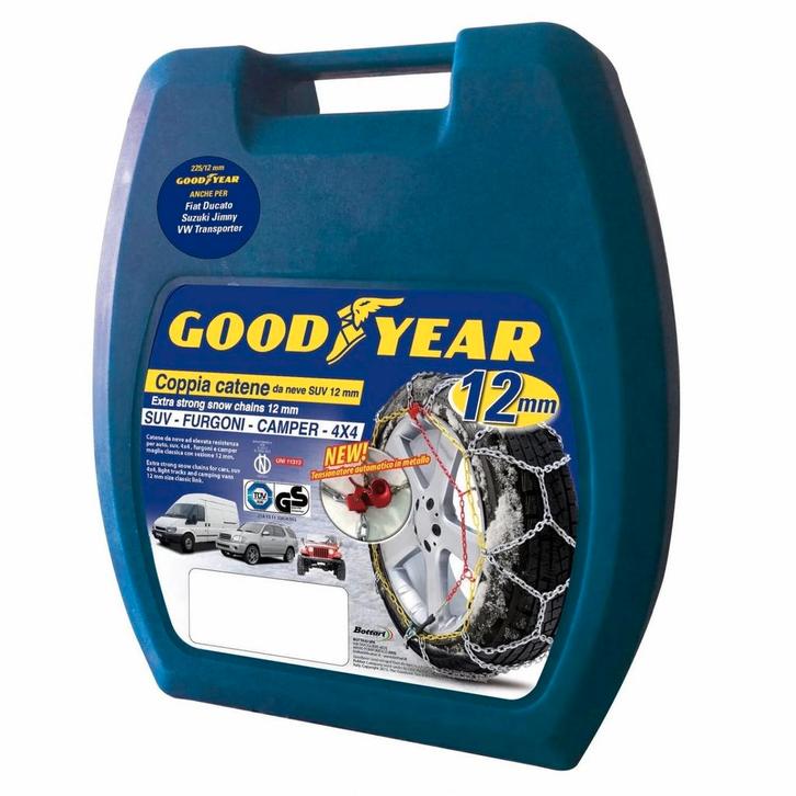 Good Year G12 Model 230 12 mm schakels | Sneeuwketting | Nie, Doe-het-zelf en Verbouw, Gereedschap | Freesmachines, Nieuw, Ophalen of Verzenden
