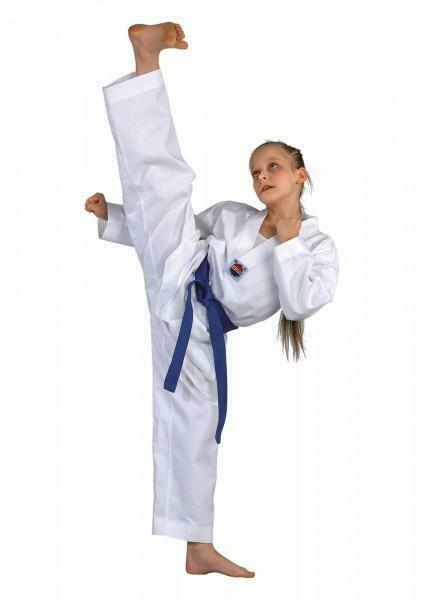 Taekwondopak met witte V-Hals alle maten NIEUW, Sport en Fitness, Vechtsporten en Zelfverdediging, Nieuw, Ophalen of Verzenden