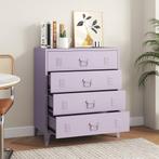 Ladekast Hämeenlinna commode met lades 92x80x40 cm lichtpaar, Verzenden, Nieuw