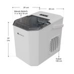 IJsblokjesmachine IceOracle - Wit, Witgoed en Apparatuur, IJsmachines, Verzenden, Nieuw