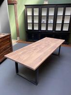 Massief eiken eettafel, Huis en Inrichting, Tafels | Eettafels, Eikenhout, 50 tot 100 cm, Vijf personen of meer, Rechthoekig