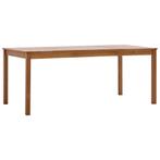 Eettafel 180x90x73 cm grenenhout honingbruin (Tafels), Verzenden