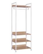 Industriëel kledingrek met 3 planken en kledingroede 170 cm, Huis en Inrichting, Kasten | Kledingkasten, Verzenden, Nieuw