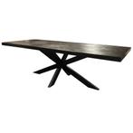 Actie! Eettafel Herringbone | Bruuts | 200 - 240 cm, Huis en Inrichting, Tafels | Eettafels, Modern | Luxe | Landelijk, Vijf personen of meer