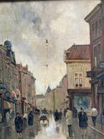 Leo Grijseels (1884-1966) - Regenachtig weer op de Tweede, Antiek en Kunst, Kunst | Schilderijen | Klassiek