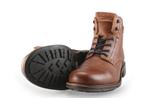 Van Lier Veterboots in maat 45 Cognac | 10% extra korting, Overige kleuren, Verzenden, Van Lier, Boots