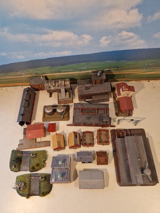 Faller, Kibri, Pola N - Modeltreingebouwen (21) - industrie, Hobby en Vrije tijd, Modeltreinen | N-Spoor