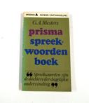 Boek Prisma spreekwoorden boek G.A Mesters BM620