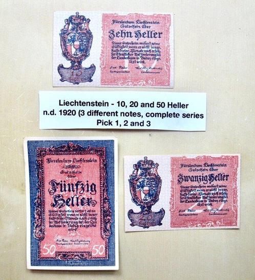 Liechtenstein, Oostenrijk. - 210 Notgeld - Various Dates, Postzegels en Munten, Munten | Nederland
