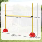 TRUUSK Agility Set voor Honden - 5-delig - Vulbaar - In hoog, Dieren en Toebehoren, Verzenden, Nieuw