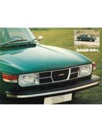 1975 SAAB 99 L BROCHURE NEDERLANDS, Boeken, Auto's | Folders en Tijdschriften, Nieuw, Author