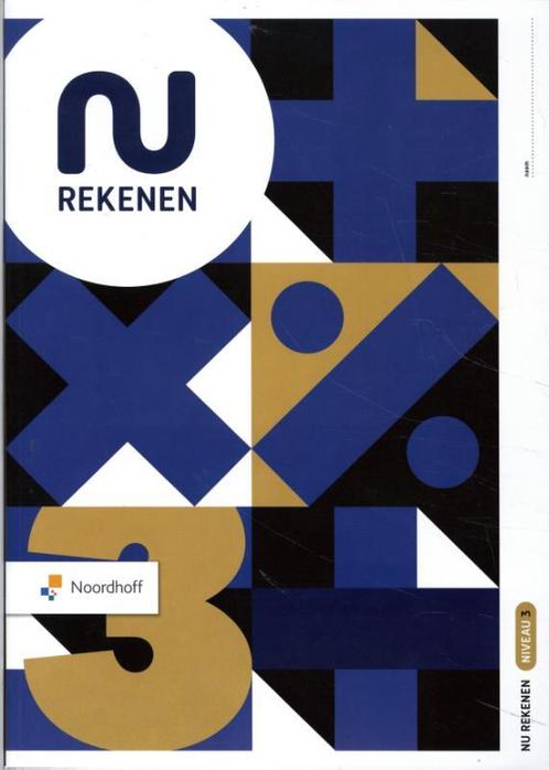 NU Rekenen niveau 3 mbo 2021 leerwerkboek 9789001299934, Boeken, Studieboeken en Cursussen, Zo goed als nieuw, Verzenden