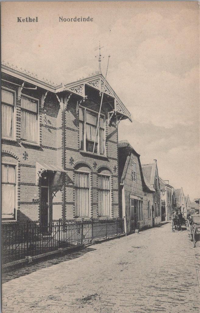 KETHEL - Noordeinde, Verzamelen, Ansichtkaarten | Nederland