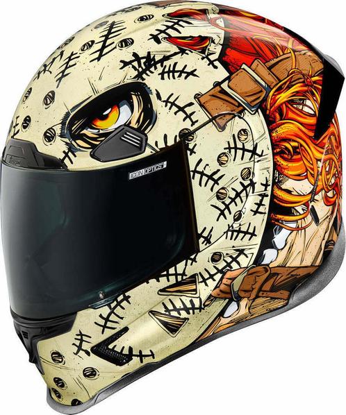 Icon Airframe Pro TopShelf Integraalhelm Zwart Bruin, Motoren, Kleding | Motorhelmen, Integraalhelm, Heren, XXL, Nieuw met kaartje