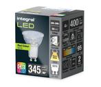 Integral LED GU10 4W 345lm 3000K 36º Dimbaar Ø5cm | Cri95., Ophalen of Verzenden, Nieuw