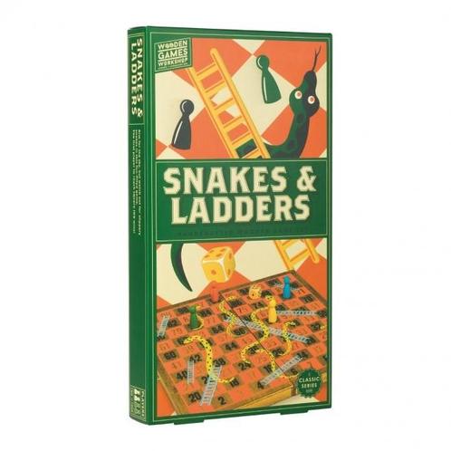 Snakes & Ladders - Wooden Games | Professor Puzzle - Puzzels, Hobby en Vrije tijd, Denksport en Puzzels, Nieuw, Verzenden