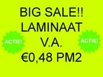 Tegel laminaat 8mm nu in de UITVERKOOP voor €7,98 pm2, Nieuw, Grijs, 75 m² of meer, Laminaat