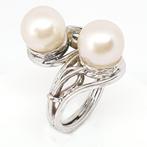 Ring - 14 karaat Geel goud Parel, Sieraden, Tassen en Uiterlijk, Ringen, Nieuw