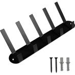 Benson Kapstok met 5 dubbele haken - Staal - Wandmodel -..., Huis en Inrichting, Woonaccessoires | Kapstokken, Ophalen of Verzenden