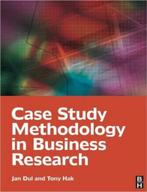 Case Study Methodology in Business Research 9780750681964, Boeken, Verzenden, Gelezen, Dul