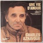 Charles Aznavour - Une vie damour - Single, Pop, Gebruikt, 7 inch, Single