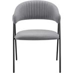 Eetkamerstoel Bedano, gestoffeerd, geweven stof, 150 kg - gr, Huis en Inrichting, Stoelen, Verzenden, Nieuw