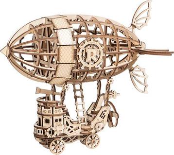 Robotime Luchtschip 18 Cm Hout Naturel 176-delig Bouwpakket beschikbaar voor biedingen