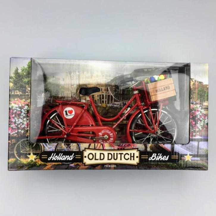 Miniatuur fiets rood 23 x 13 cm, Kleding | Heren, Schoenen, Nieuw, Ophalen of Verzenden