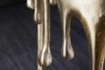 Extravagante bijzettafel LIQUID LINE 50cm goud druppelvormig, Huis en Inrichting, Ophalen of Verzenden, Nieuw