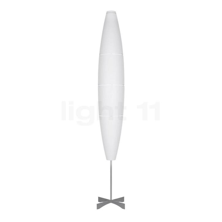 Foscarini Havana Vloerlamp, body aluminium/lampenkap wit, Huis en Inrichting, Lampen | Vloerlampen, Nieuw, Verzenden