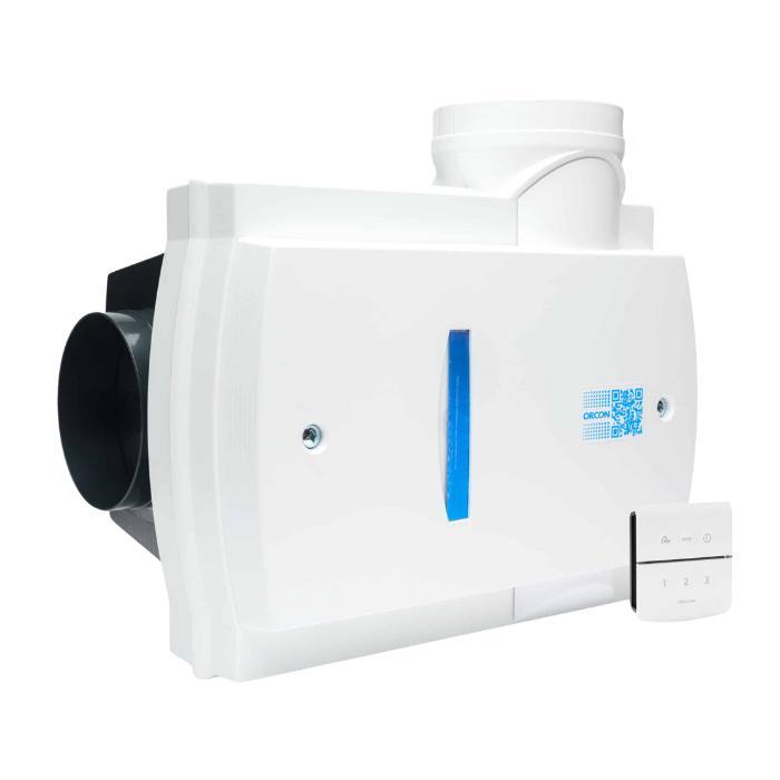 Orcon Compact 10RHB 355m3/h + vochtsensor + RF bediening, Witgoed en Apparatuur, Airco's, Nieuw, Verzenden