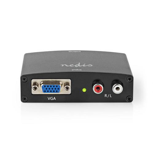 HDMI Converter - VGA en Stereo audio naar HDMI omvormer, Audio, Tv en Foto, Converters, Nieuw, Verzenden