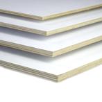 Interprime Multiplex Populieren 2-zijdig Wit Gegrond, Doe-het-zelf en Verbouw, Platen en Panelen, Ophalen of Verzenden, Nieuw