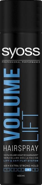 SYOSS VOLUME LIFT HAIRSPRAY HAARLAK SPUITBUS 400 ML, Verzenden, Nieuw