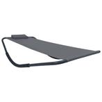 vidaXL Tuinbed 200x90 cm staal grijs, Verzenden, Nieuw