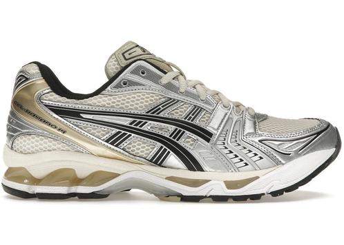 ASICS Gel-Kayano 14 Birch Pure Silver - Maat 46 EU, Kleding | Heren, Schoenen, Ophalen of Verzenden