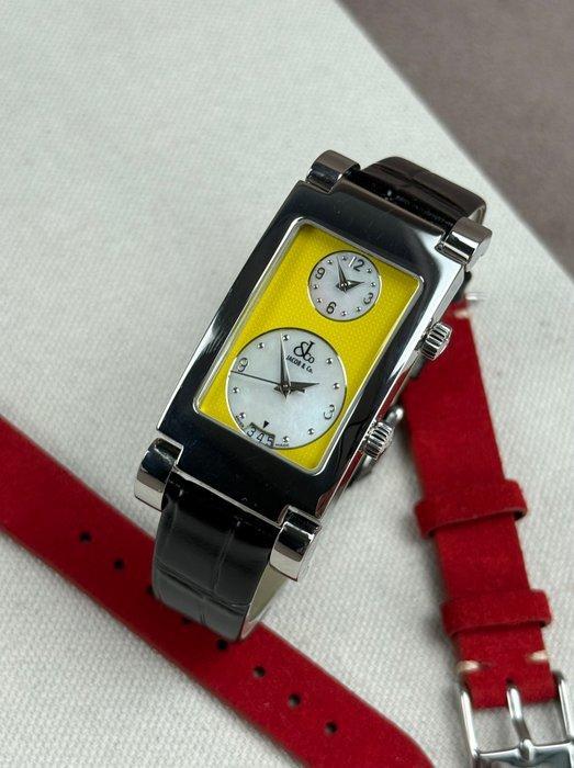 Jacob & Co. - Angel Two-Time Zone yellow MOP Date dial -, Sieraden, Tassen en Uiterlijk, Horloges | Heren