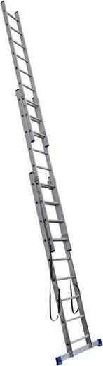 LADDER ALU STABILO II 3X9+STAB WARENWET (Voor in Huis), Huis en Inrichting, Verzenden, Nieuw