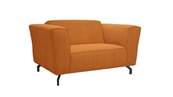 Wolvega Fauteuil - fauteuils - Cognac, Huis en Inrichting, Stoelen, Bruin, Nieuw, Stof