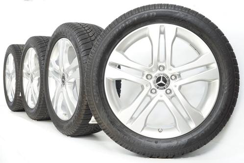 Mercedes GLA Klasse X156 18 inch velgen + Winterbanden Dunlo, Auto-onderdelen, Banden en Velgen, Velg(en), Gebruikt, 18 inch, Winterbanden
