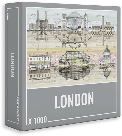 London Puzzel (1000 stukjes) | Cloudberries - Puzzels, Hobby en Vrije tijd, Denksport en Puzzels, Nieuw, Verzenden