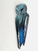 Federico Alibrio - Blue Barn Owl, Antiek en Kunst