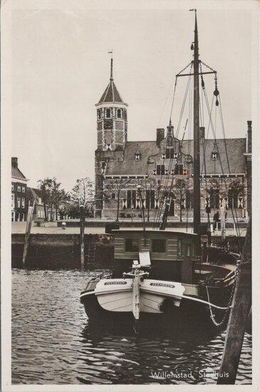 WILLEMSTAD - Stadhuis, Verzamelen, Ansichtkaarten | Nederland, Verzenden