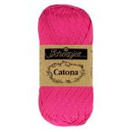 Scheepjes Catona 50g - 604 Neon Pink, Ophalen of Verzenden, Nieuw, Breien of Haken, Wol of Garen