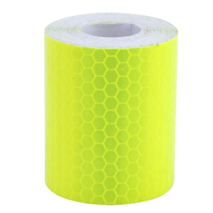 Reflecterende tape - FLUO GEEL - 1 meter x 5 cm , Auto diversen, Tuning en Styling, Ophalen of Verzenden