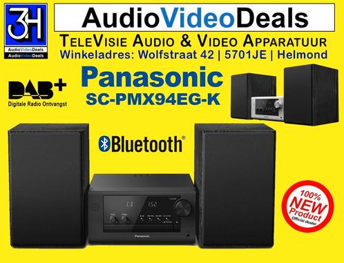 Panasonic Stereoset met DAB+ digitale Radio CD Bluetooth USB, Audio, Tv en Foto, Stereo-sets, Nieuw, Cd-speler, Tuner of Radio