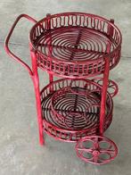 Serveerwagen - Bamboe, Rattan - Bamboe winkelwagen