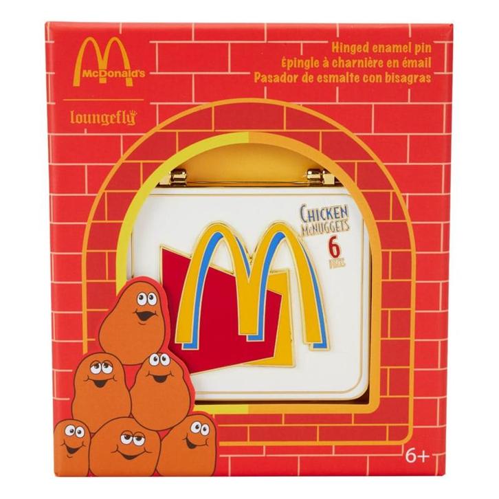 McDonalds by Loungefly Enamel 3 Pins Happy Meal 3 Colle..., Verzamelen, Film en Tv, Zo goed als nieuw, Verzenden